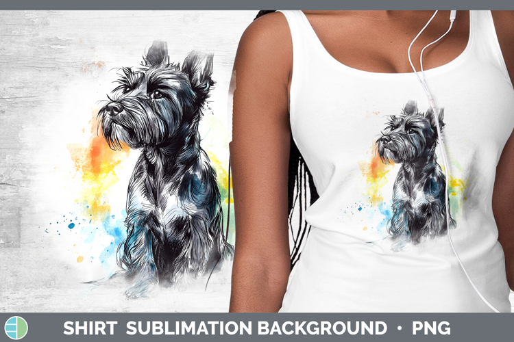 GorgeousDogs 04 Splash Shirt design.