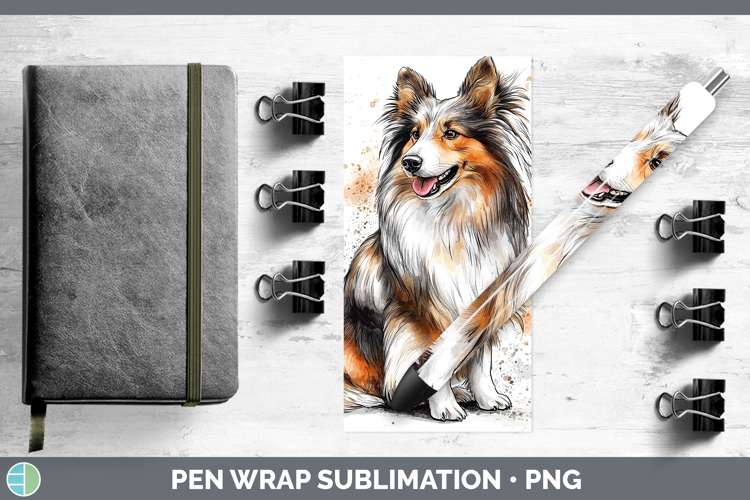 GorgeousDogs 04 Splash Pen Wrap design.