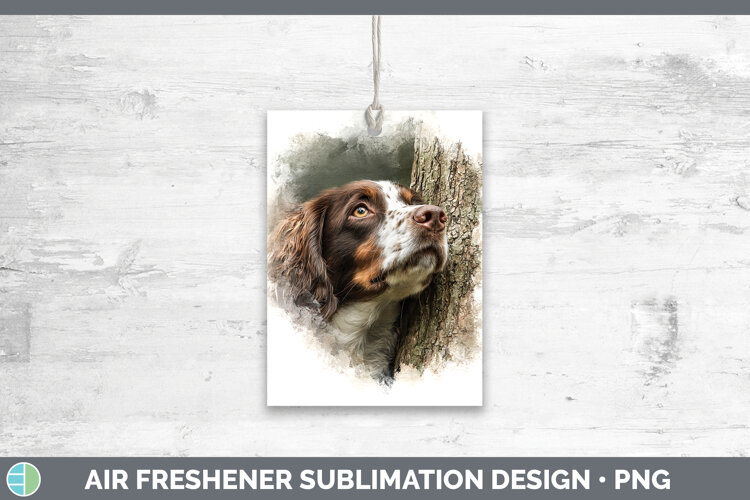 GorgeousDogs 04 Tree Peek Air Freshener design.
