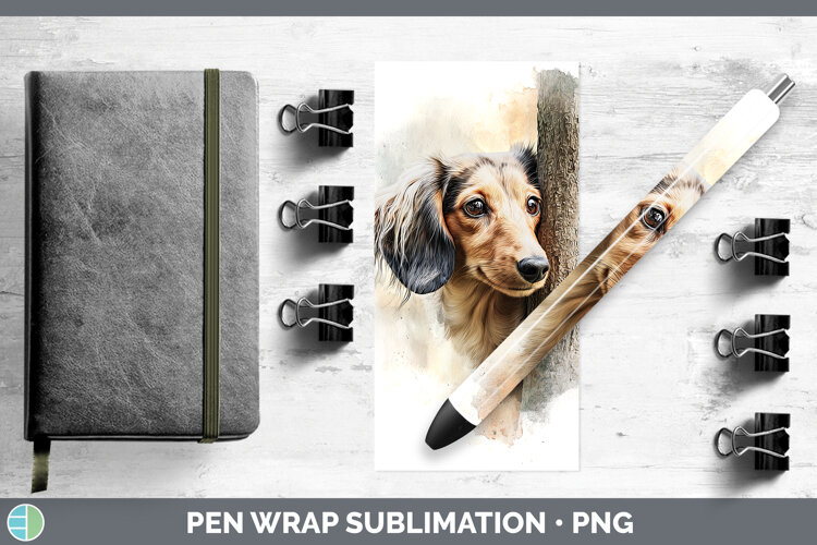 GorgeousDogs 04 Tree Peek Pen Wrap design.