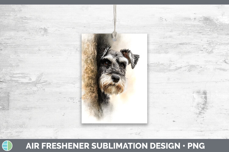 GorgeousDogs 04 Tree Peek Air Freshener design.