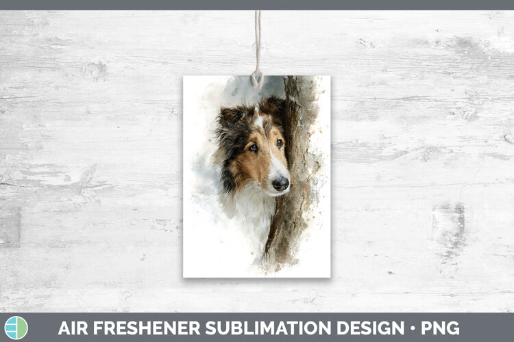 GorgeousDogs 04 Tree Peek Air Freshener design.