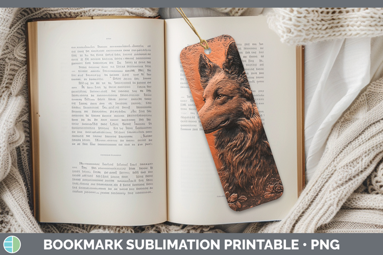 Dogs 05 Copper Relief Belgian Sheepdog Bookmark Sublimation