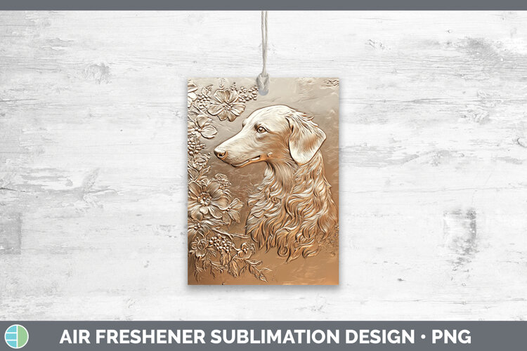 GorgeousDogs 05 Copper Relief Air Freshener design.