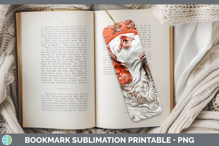 GorgeousDogs 05 Copper Relief Bookmark design.