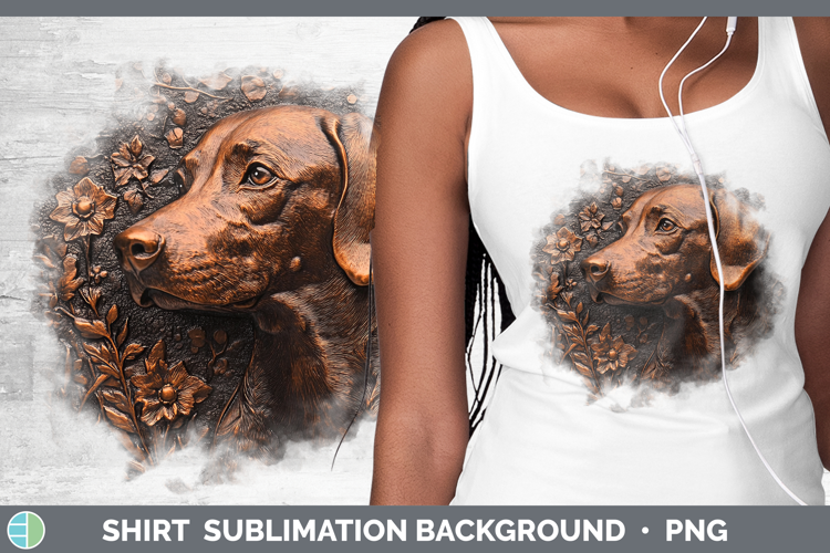 Dogs 05 Copper Relief Warren Hound Shirt Sublimation Sublima