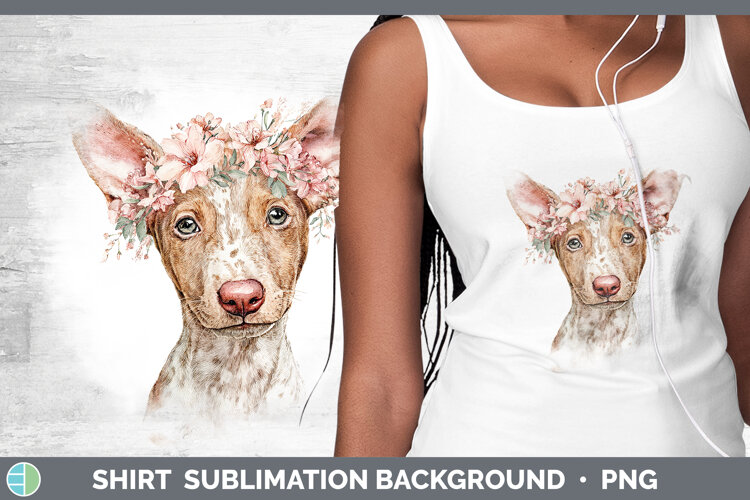 GorgeousDogs 05 Floral Crown Shirt design.