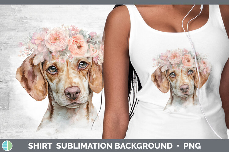 GorgeousDogs 05 Floral Crown Shirt design.