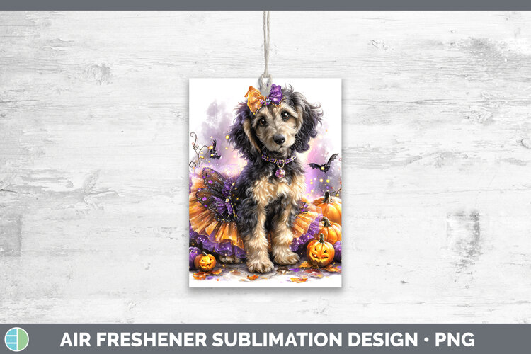 GorgeousDogs 05 Halloween Air Freshener design.