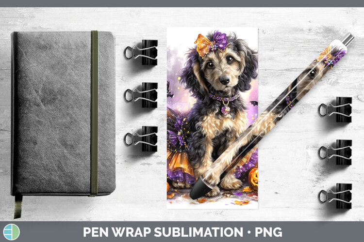 GorgeousDogs 05 Halloween Pen Wrap design.