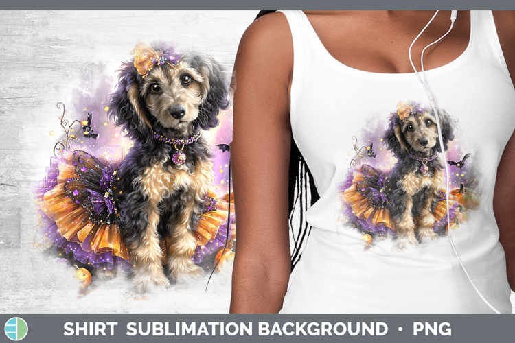 Dogs 05 Halloween Afghan Hound Shirt Sublimation Background