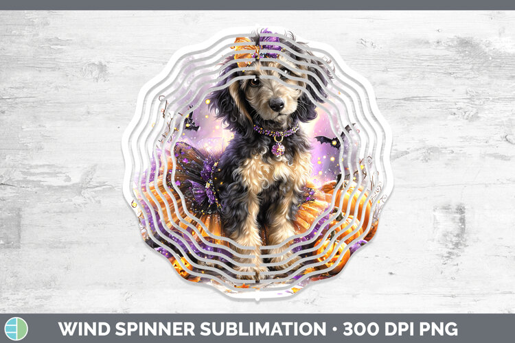 GorgeousDogs 05 Halloween Wind Spinner design.