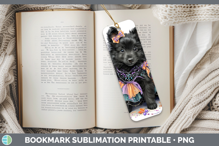 Printable Halloween Bookmark Image 5