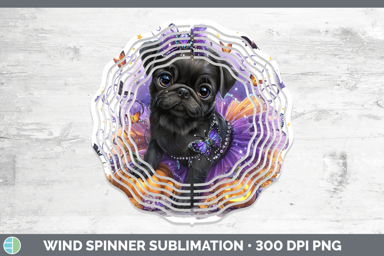 GorgeousDogs 05 Halloween Wind Spinner design.