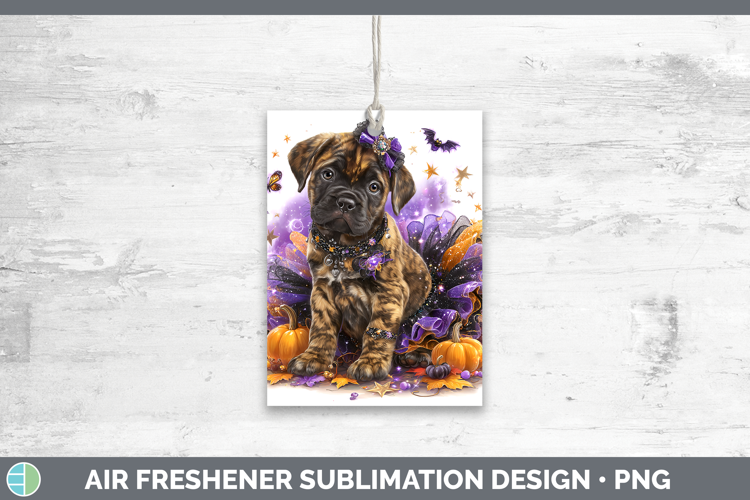 Dogs 05 Halloween Bordeaux Mastiff Air Freshener Sublimation