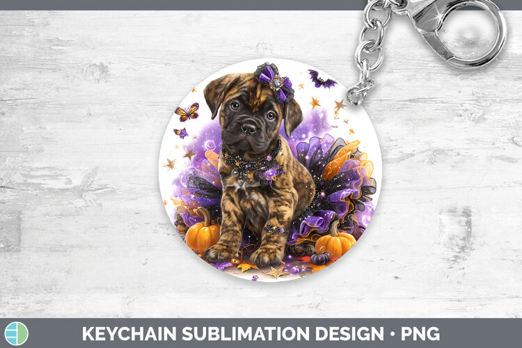 GorgeousDogs 05 Halloween Keychain design.