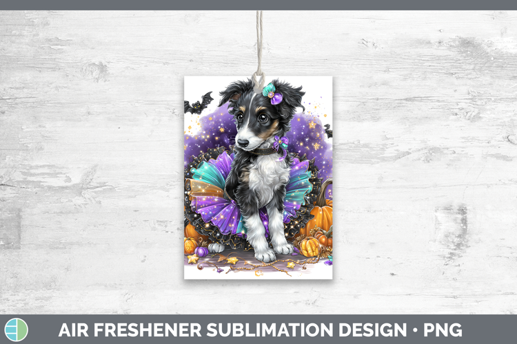 Dogs 05 Halloween Borzoi Air Freshener Sublimation Car Fresh
