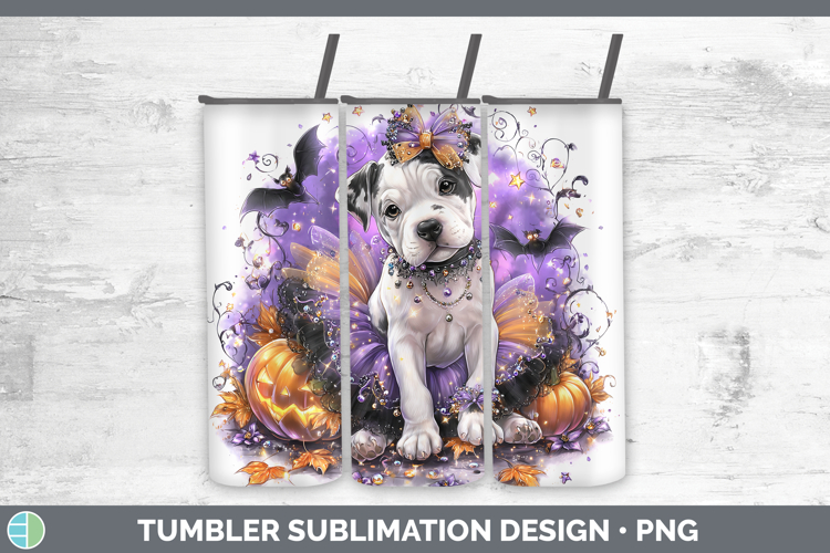 Dogs 05 Halloween Dogo Argentino Tumbler Sublimation 20 oz S