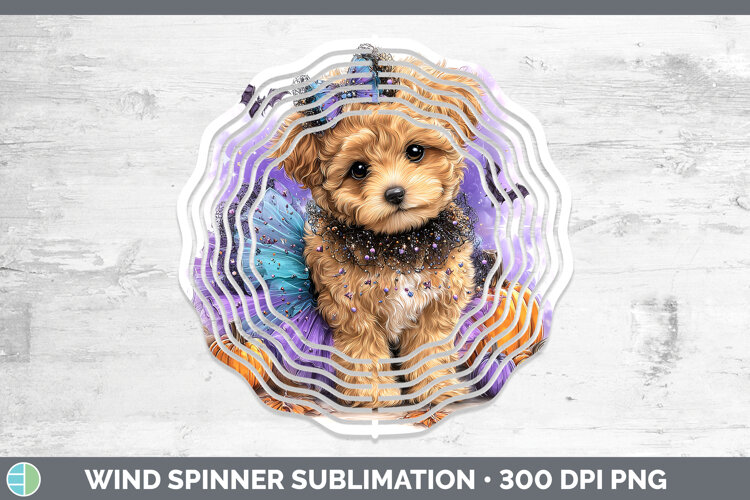 GorgeousDogs 05 Halloween Wind Spinner design.