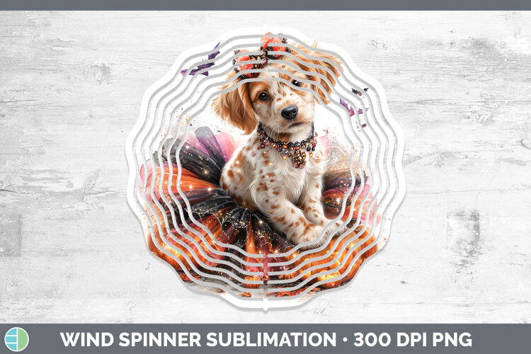 GorgeousDogs 05 Halloween Wind Spinner design.