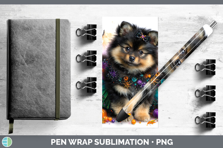 GorgeousDogs 05 Halloween Pen Wrap design.