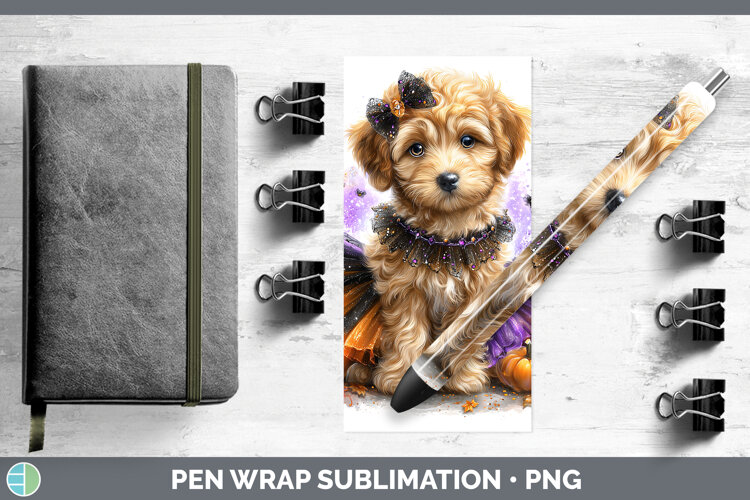 GorgeousDogs 05 Halloween Pen Wrap design.