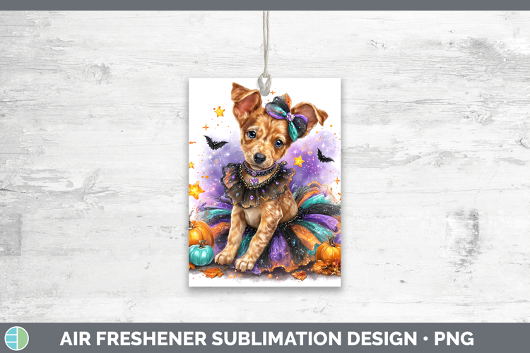 Dogs 05 Halloween Podenu Canario Air Freshener Sublimation C