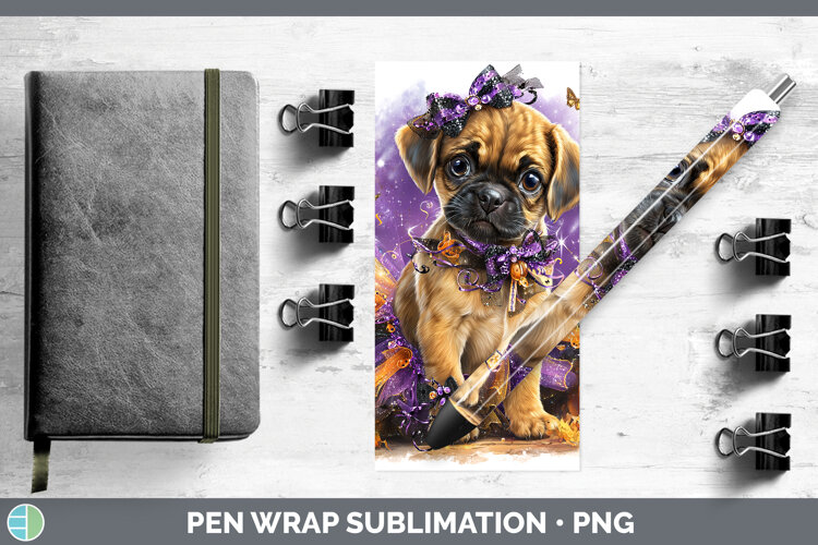 GorgeousDogs 05 Halloween Pen Wrap design.