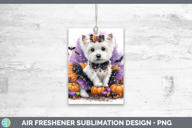 GorgeousDogs 05 Halloween Air Freshener design.