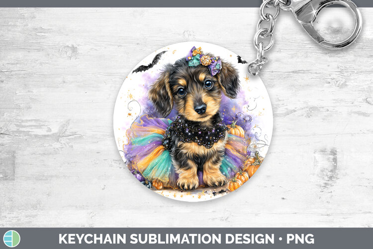 GorgeousDogs 05 Halloween Keychain design.