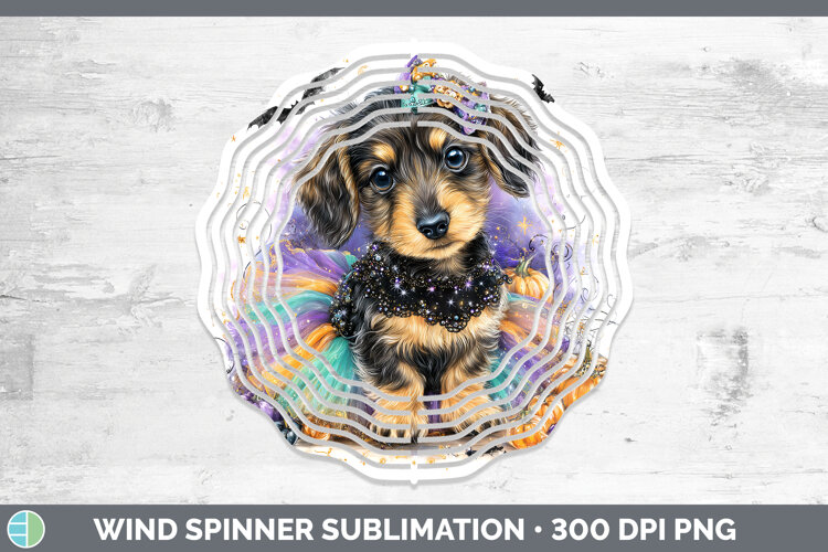 GorgeousDogs 05 Halloween Wind Spinner design.