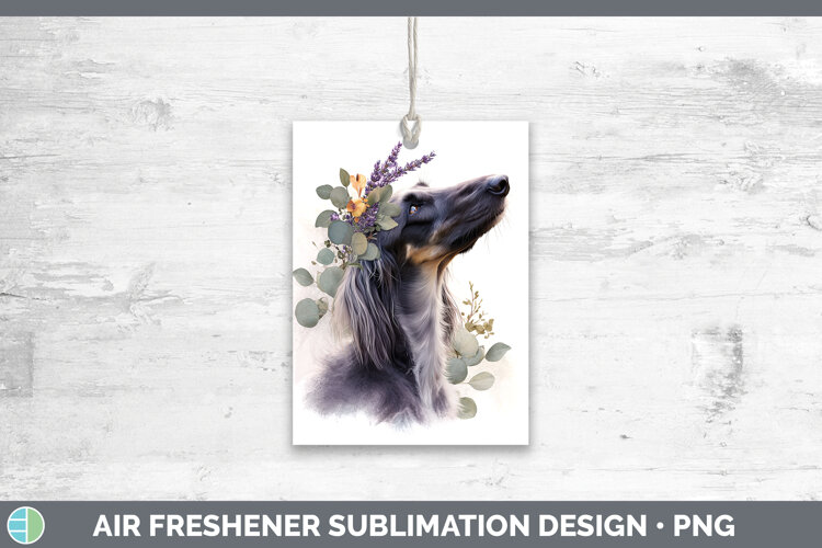 GorgeousDogs 05 Lavender and Eucalyptus Air Freshener design.