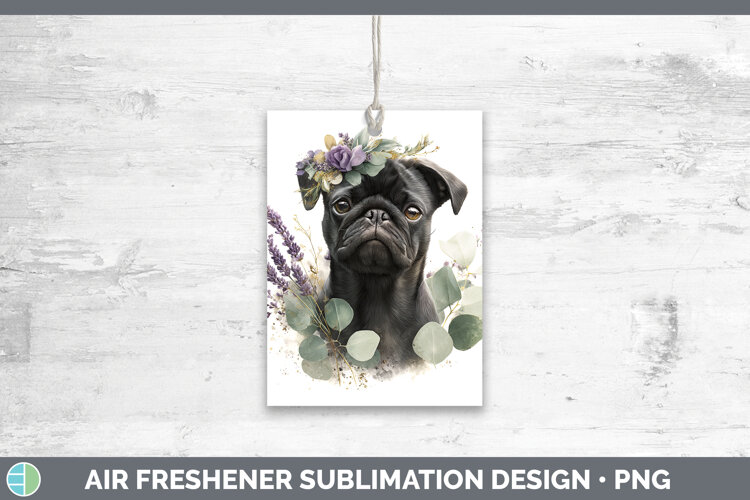GorgeousDogs 05 Lavender and Eucalyptus Air Freshener design.