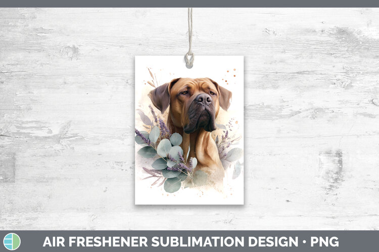 GorgeousDogs 05 Lavender and Eucalyptus Air Freshener design.