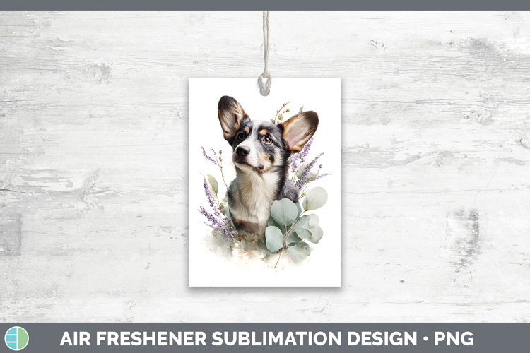 Cardigan Corgi Dogs 05 Lavender and Eucalyptus Air Freshener