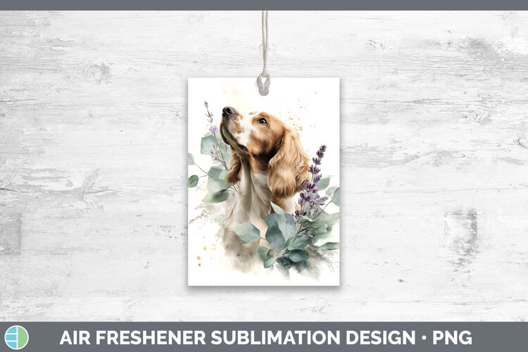 GorgeousDogs 05 Lavender and Eucalyptus Air Freshener design.