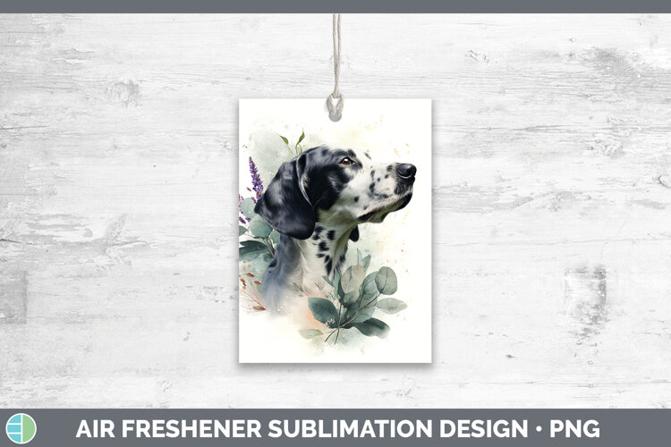 GorgeousDogs 05 Lavender and Eucalyptus Air Freshener design.