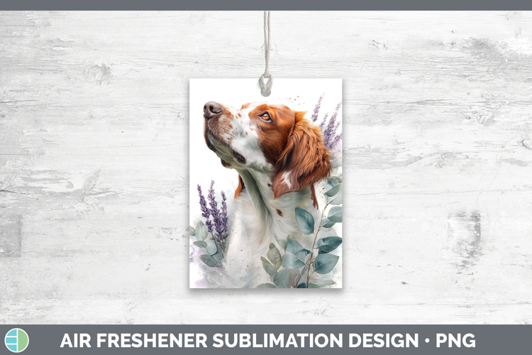 English Setter Red and White Dogs 05 Lavender and Eucalyptus