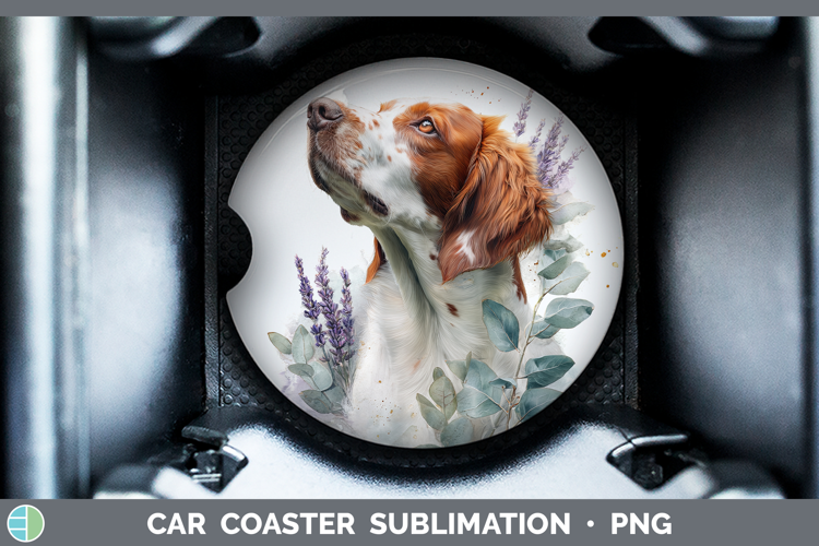 English Setter Red and White Dogs 05 Lavender and Eucalyptus