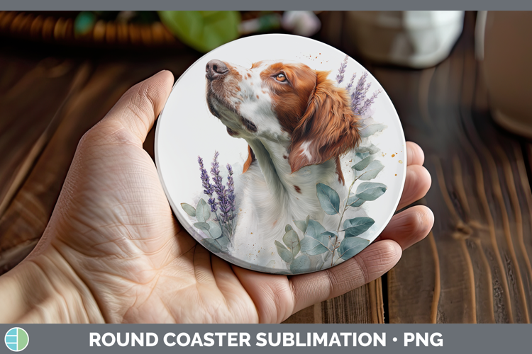 English Setter Red and White Dogs 05 Lavender and Eucalyptus