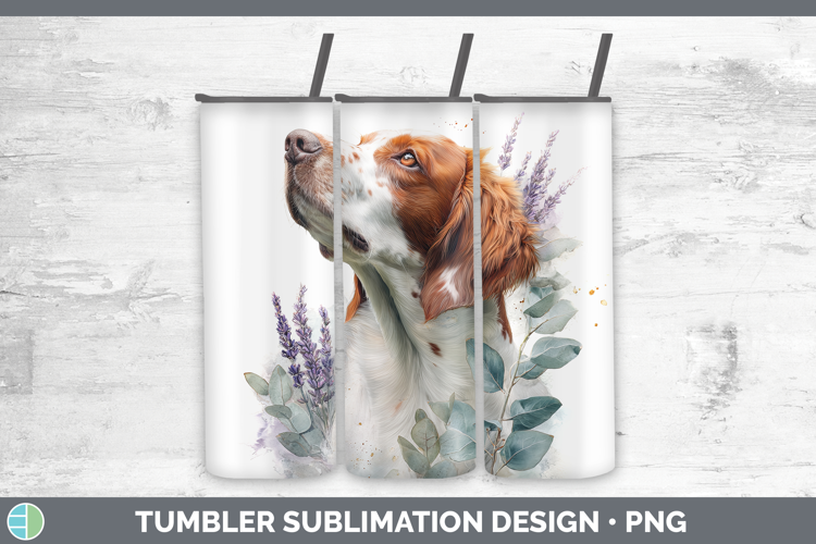English Setter Red and White Dogs 05 Lavender and Eucalyptus