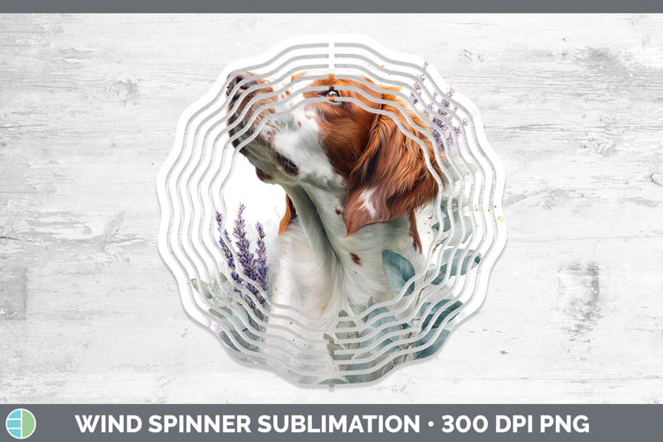 English Setter Red and White Dogs 05 Lavender and Eucalyptus