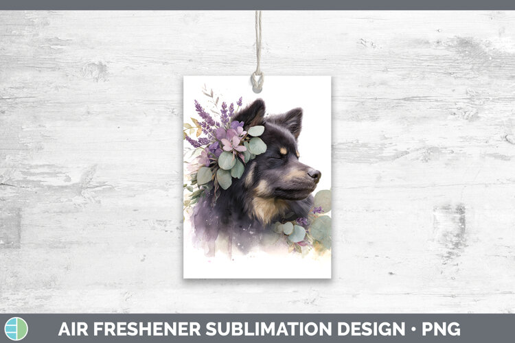 GorgeousDogs 05 Lavender and Eucalyptus Air Freshener design.