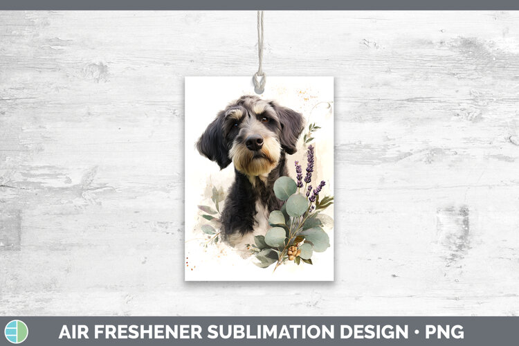 GorgeousDogs 05 Lavender and Eucalyptus Air Freshener design.