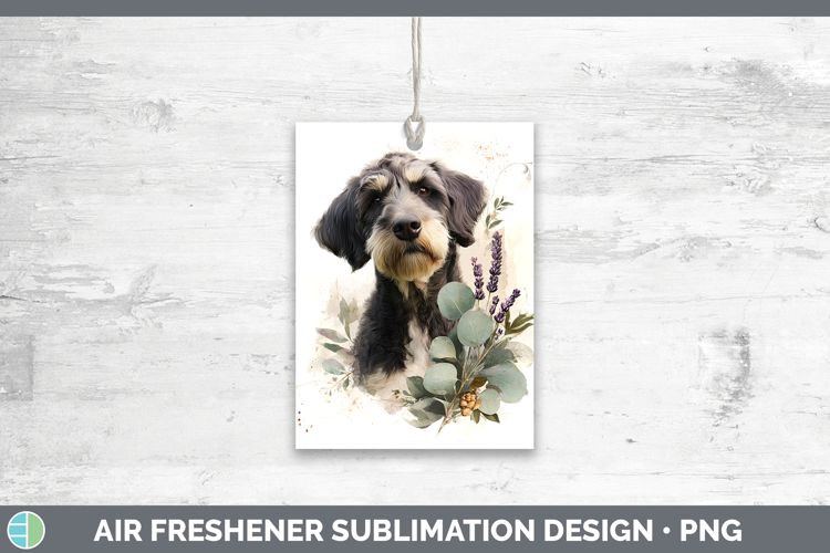 Labradoodle Dogs 05 Lavender and Eucalyptus Air Freshener Su