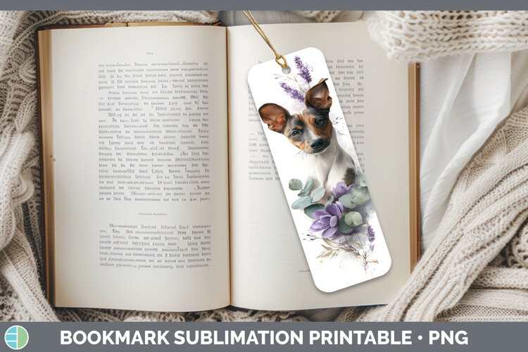 GorgeousDogs 05 Lavender and Eucalyptus Bookmark design.