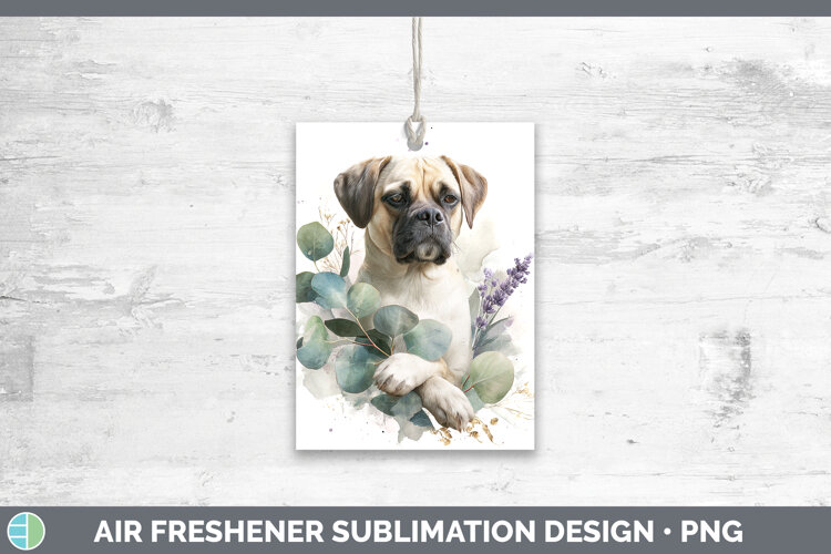 GorgeousDogs 05 Lavender and Eucalyptus Air Freshener design.
