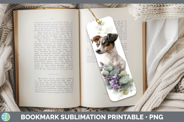 Warren Hound Dogs 05 Lavender and Eucalyptus Bookmark Sublim