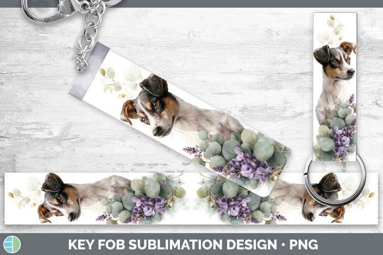 Warren Hound Dogs 05 Lavender and Eucalyptus Key Fob Sublima