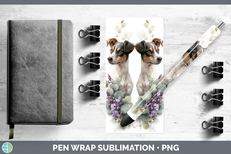 Warren Hound Dogs 05 Lavender and Eucalyptus Pen Wrap Sublim